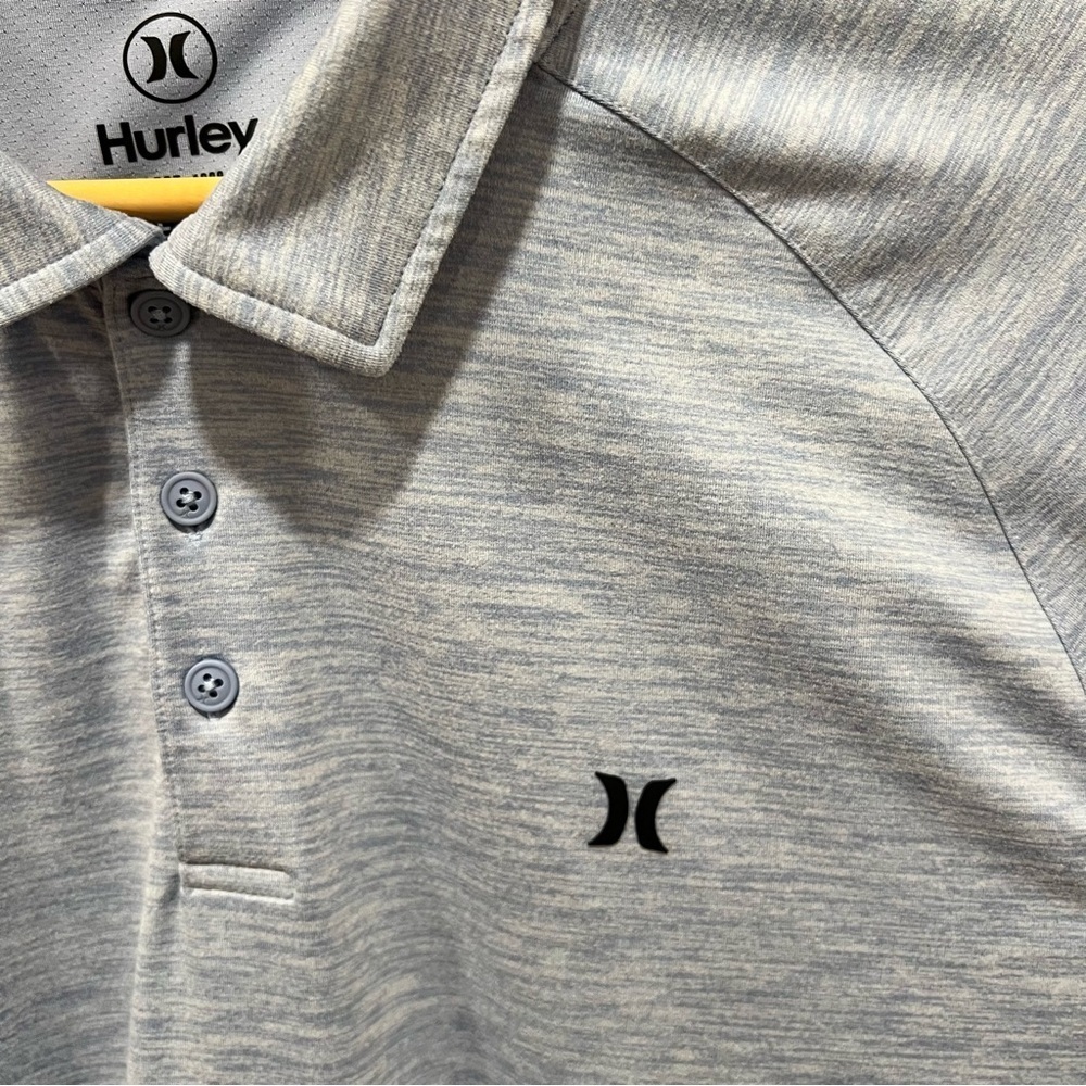 Hurley | Men's Ultra Soft Stretch Moisture Wicking | Polo Shirt | Large - Picture 2 of 8